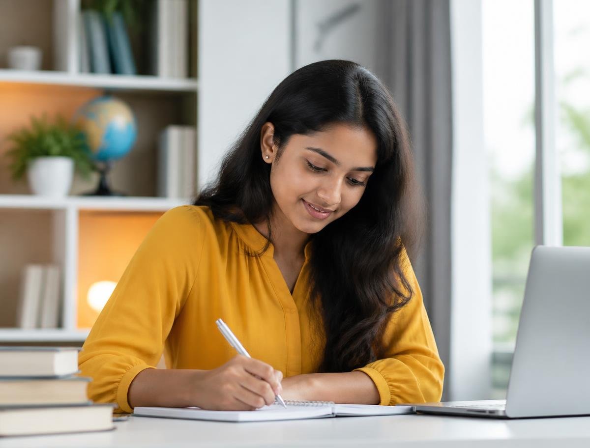 Students in an educational guidance setting